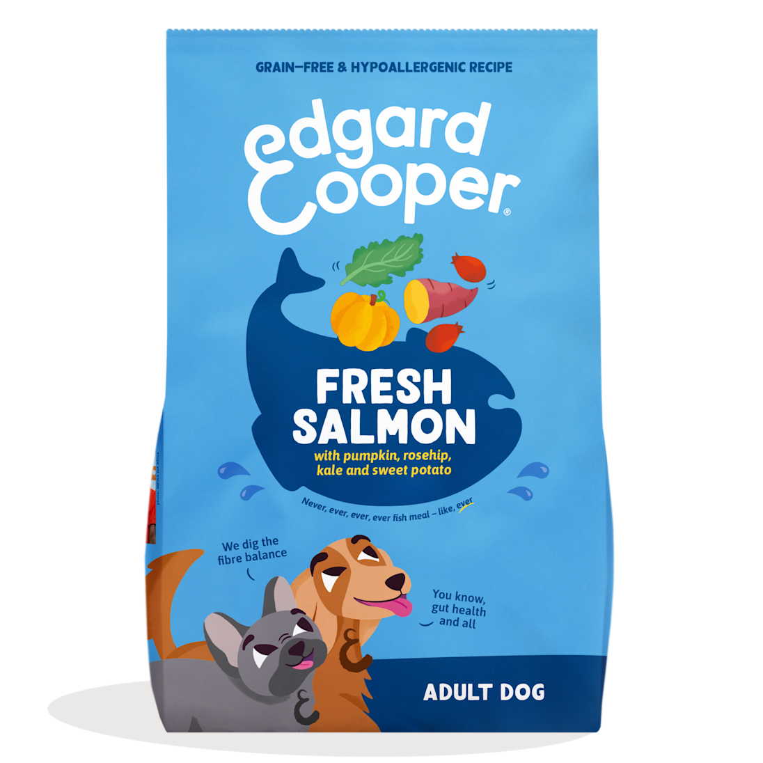 Edgard & Cooper Fresh Salmon Small Adult hondenbrokken met verse zalm, 3 kg
