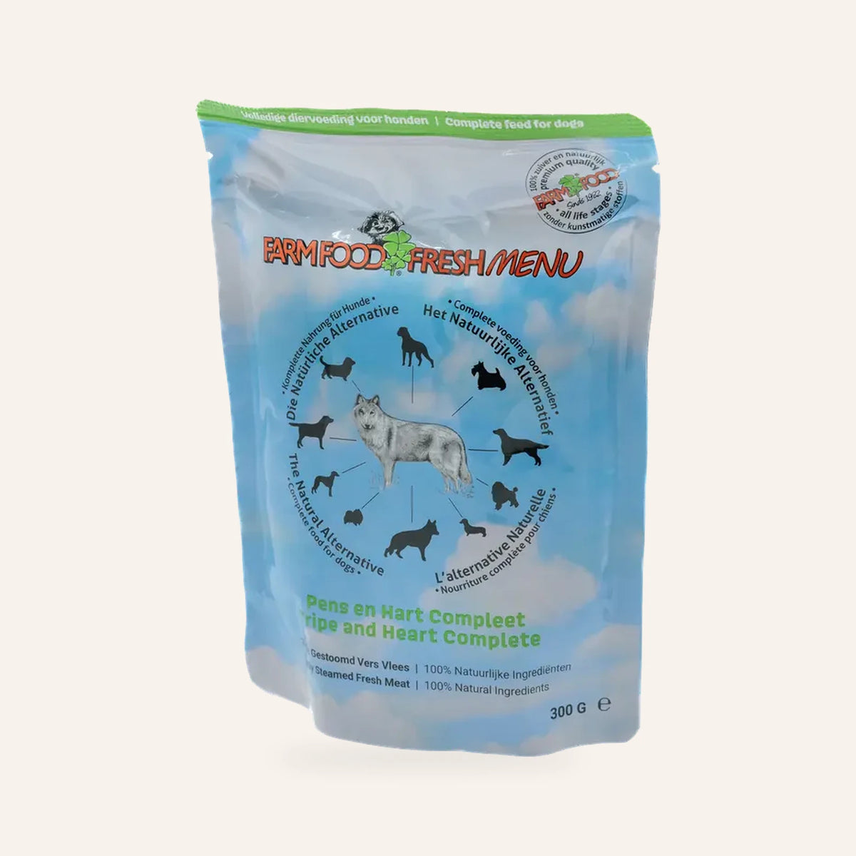 Farm Food Fresh Menu Pens & Hart Compleet – één zakje van 300 gram