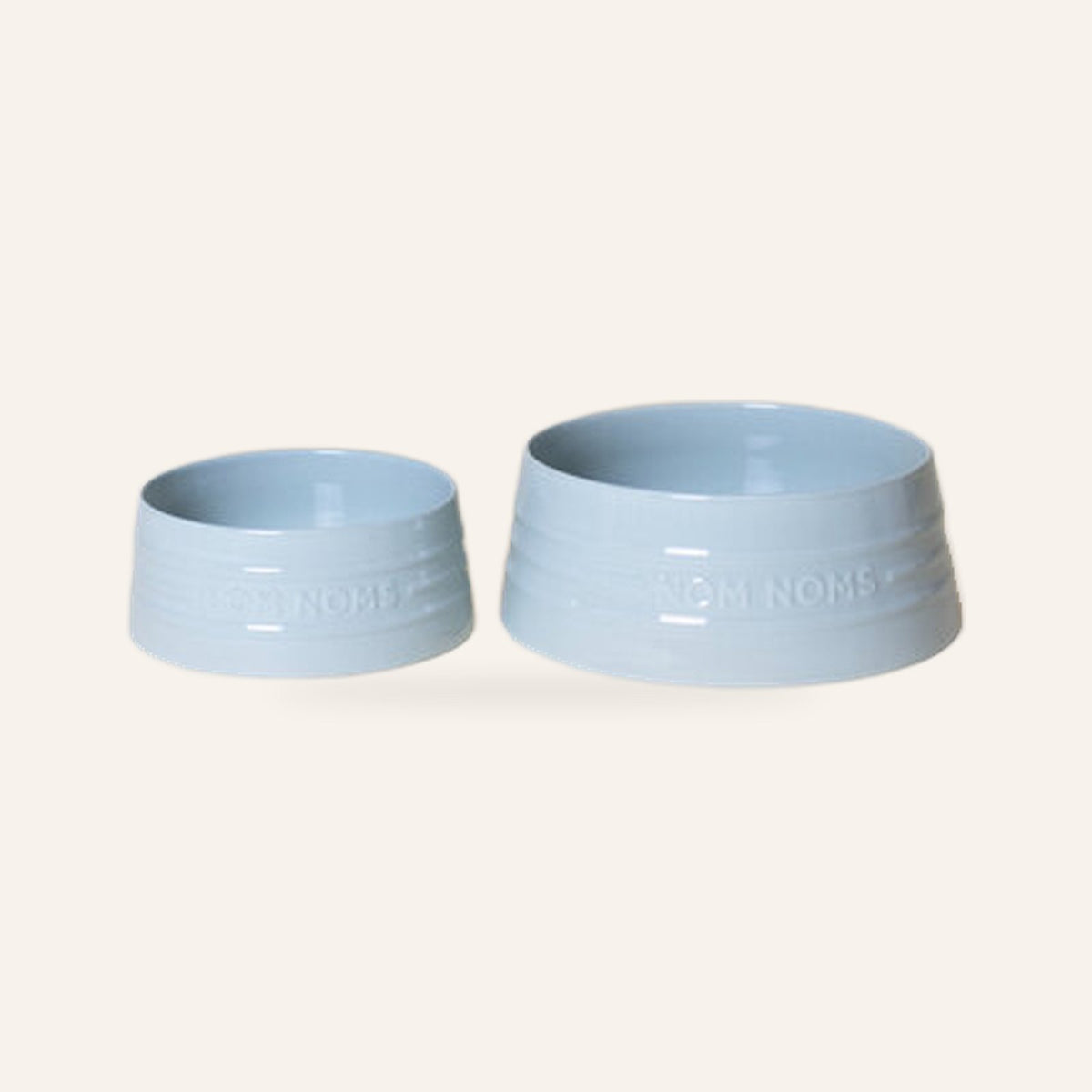 Nom Noms Keramische Design Voerbak – Anti-Knoei & Lange Oren Proof (Lichtgroen)