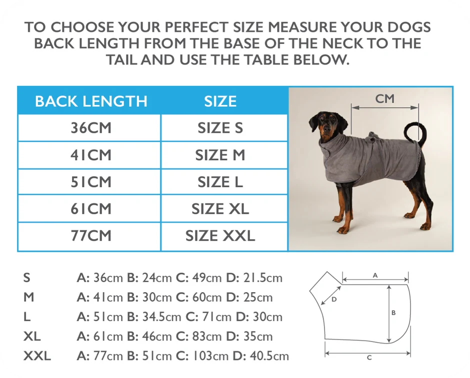 Hondenbadjas Labradoodle – Deluxe Noodle | 5× Absorberend