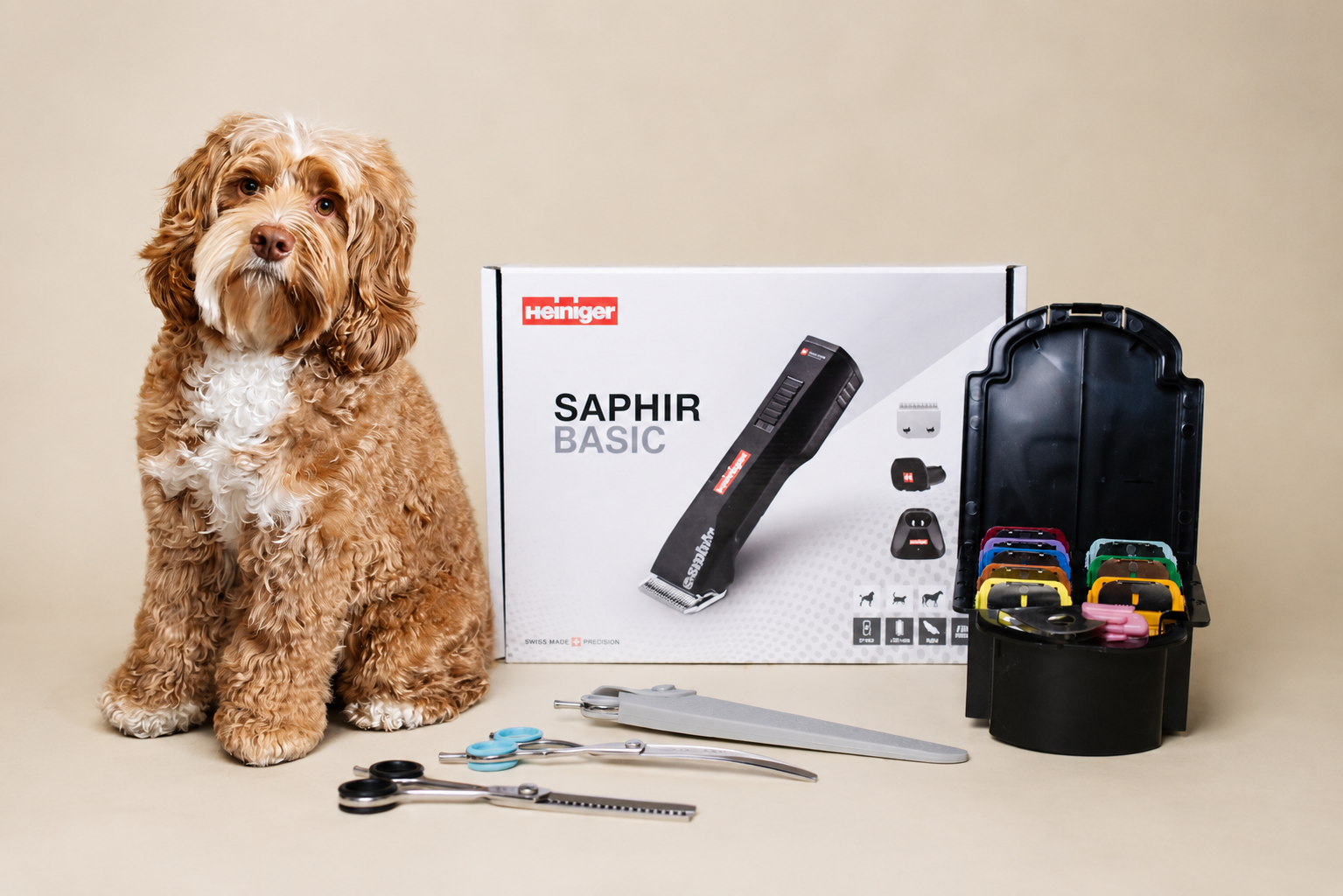Trim je Eigen Labradoodle Pakket – Complete Grooming Set met Heiniger
