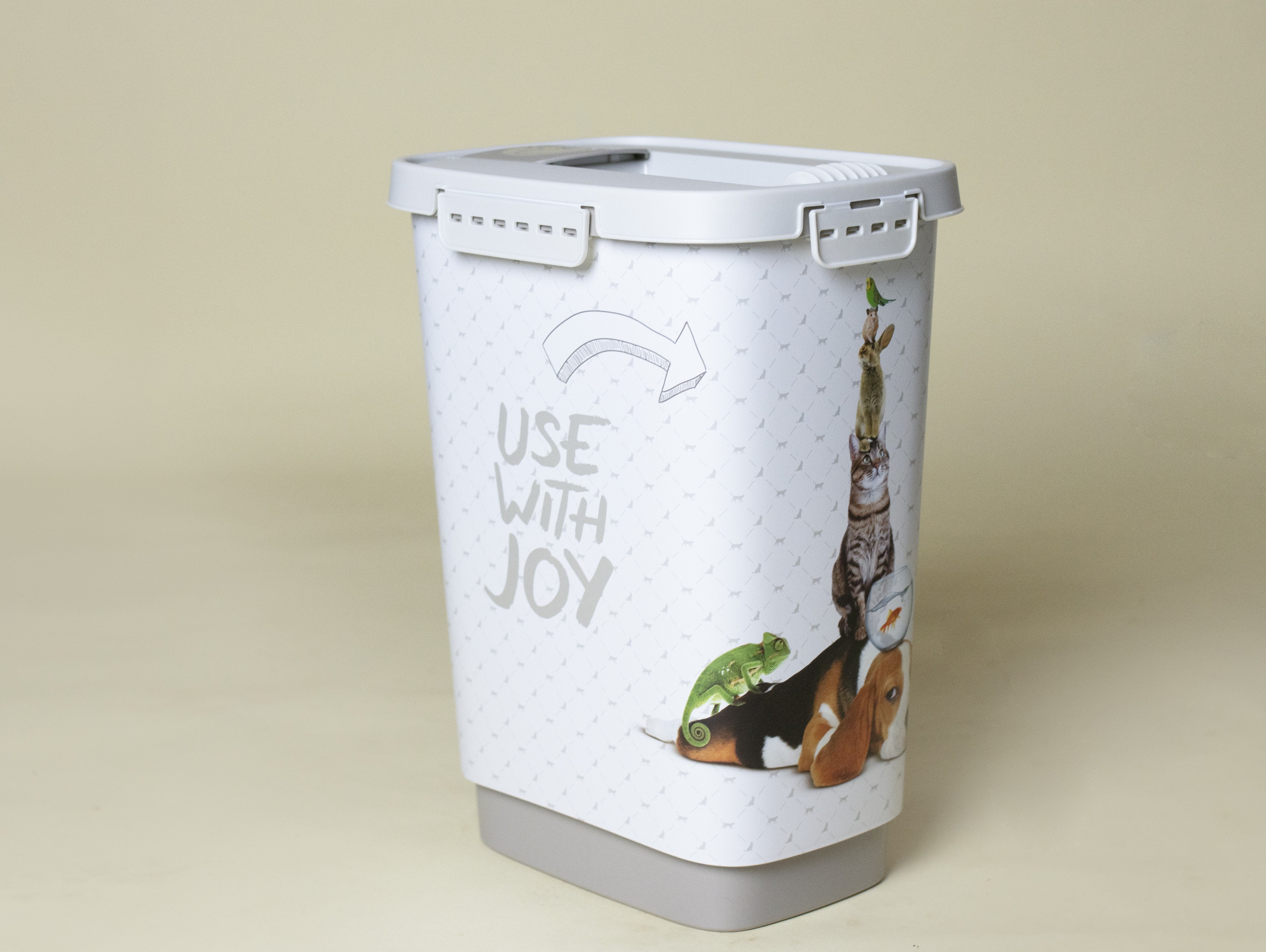 June Voerton Taupe & Wit 8,4L | Voeropslag voor Hond, Pup & Labradoodle