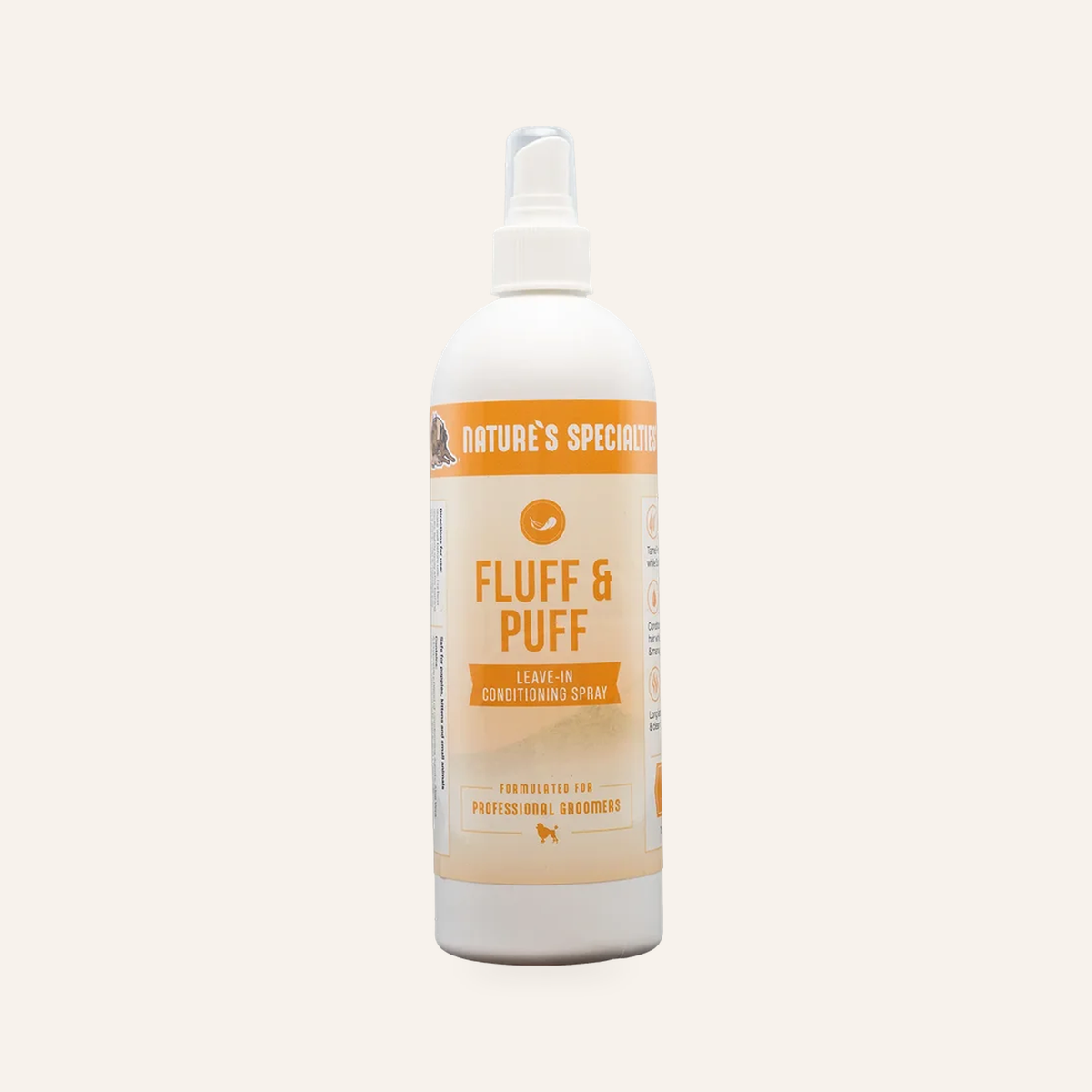 Klitten Spray & Parfum voor Labradoodles – Nature’s Specialties Fluff & Puff 473 ml