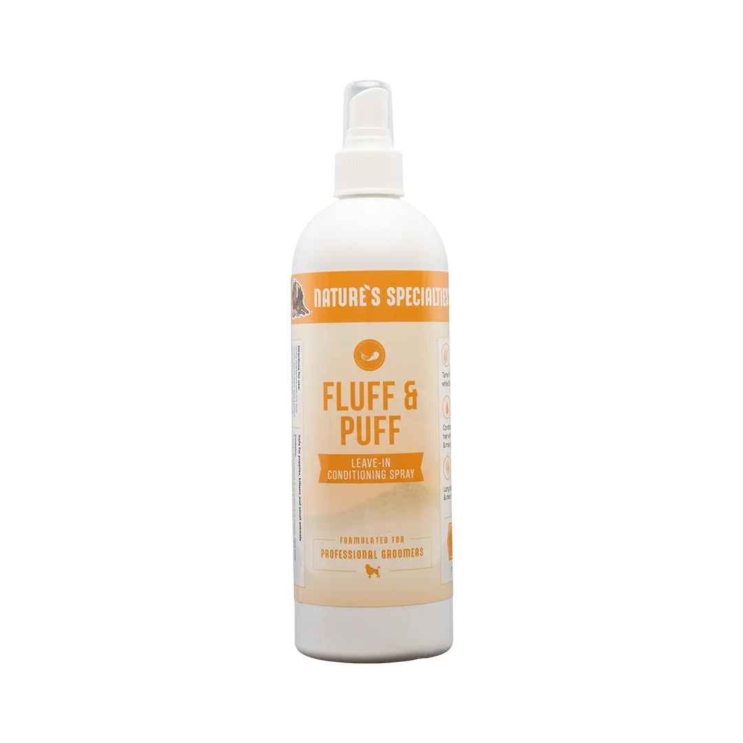 Klitten Spray & Parfum voor Labradoodles – Nature’s Specialties Fluff & Puff 473 ml
