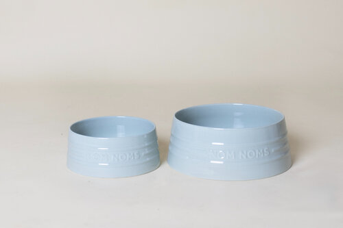 Nom Noms Keramische Design Voerbak – Anti-Knoei & Lange Oren Proof (Lichtgroen)