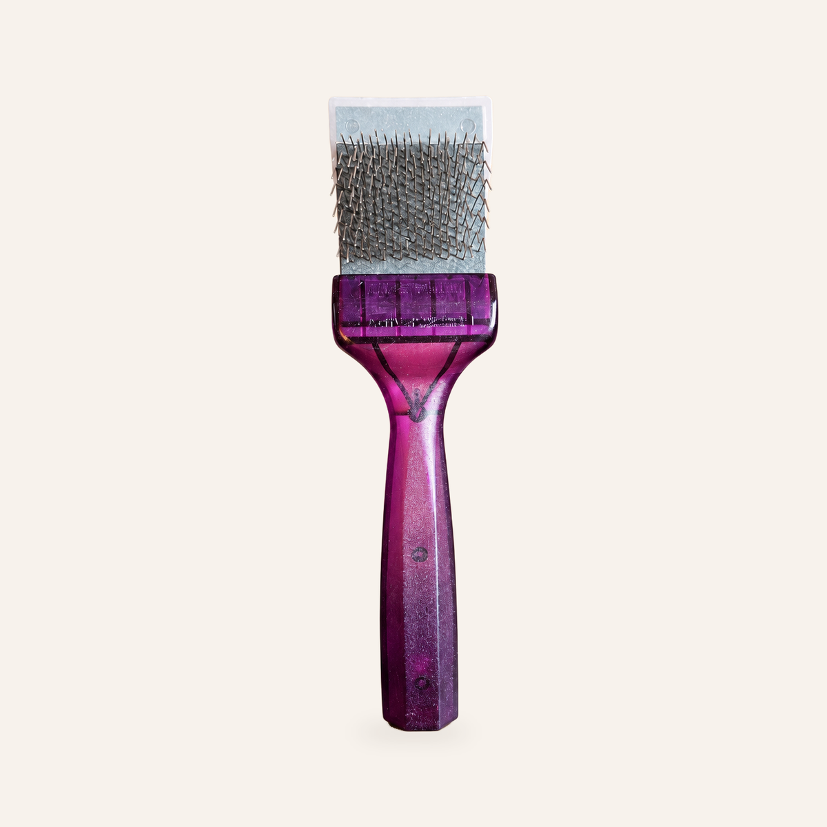 Activet Borstel voor Labradoodles – Klitten & Vervilting – paars