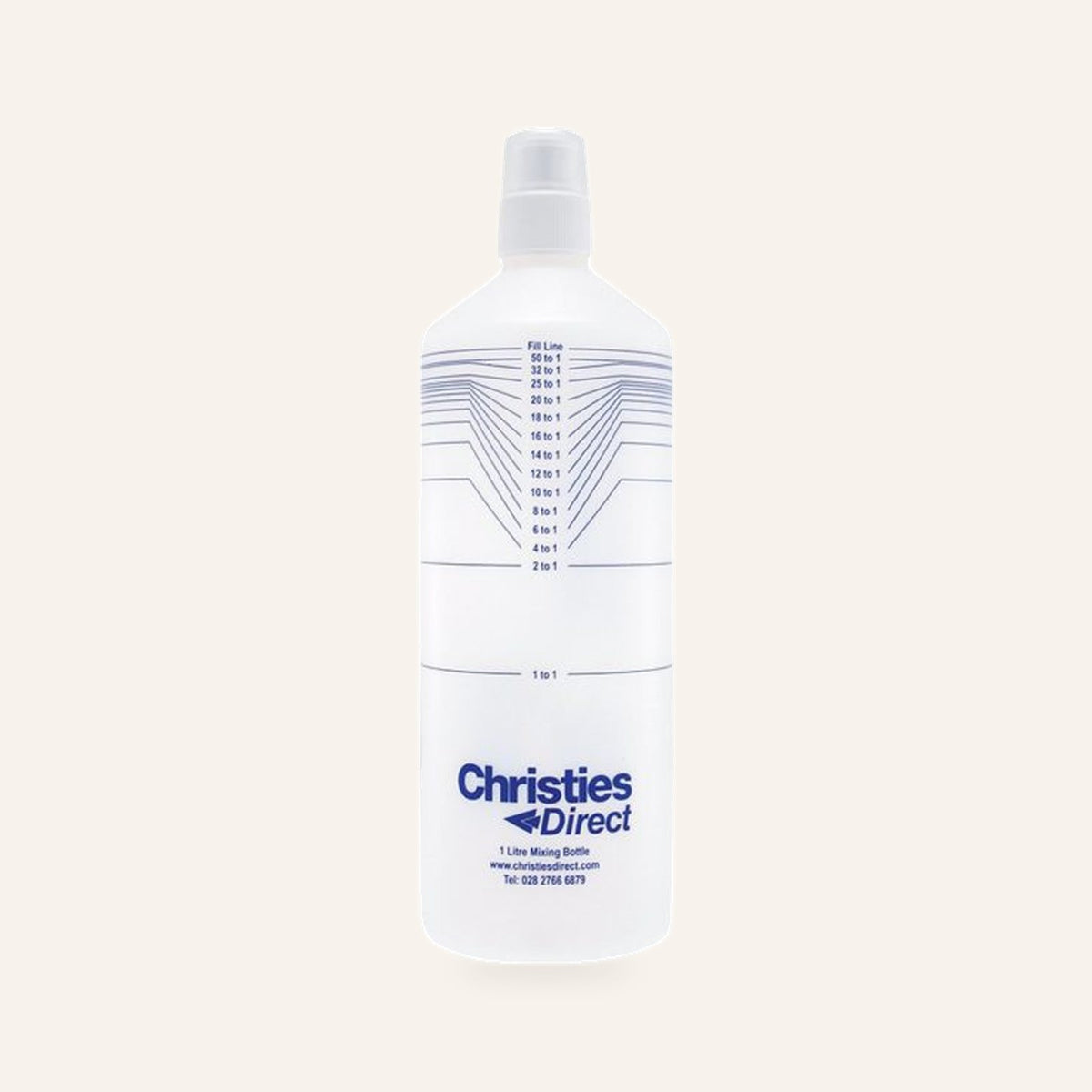 Mengfles 1 liter voor K9 shampoo bij Labradoodle wassen