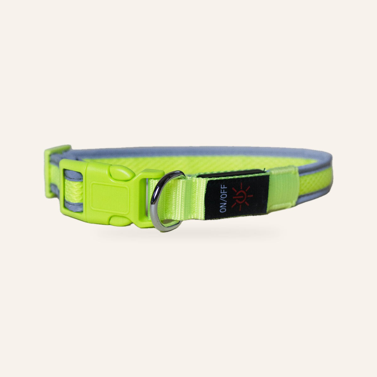 LED Halsband oplaadbaar voor Labradoodles – Veilig wandelen in het donker