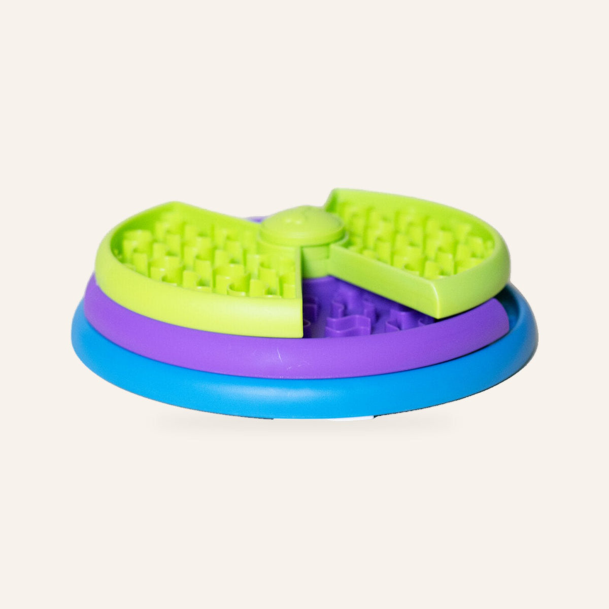 Slowfeeder Puzzel voor Labradoodles – 3-Laags Anti-Schrok Voerbak