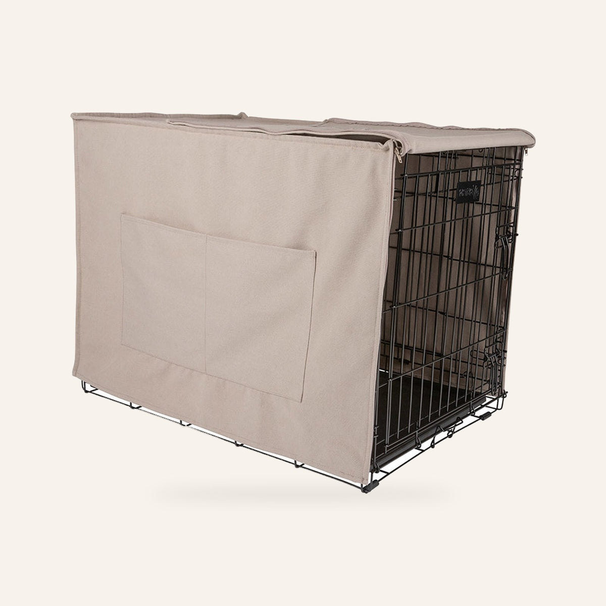 Hondenbench met Passende Hoes voor Labradoodle 78 en 93 cm