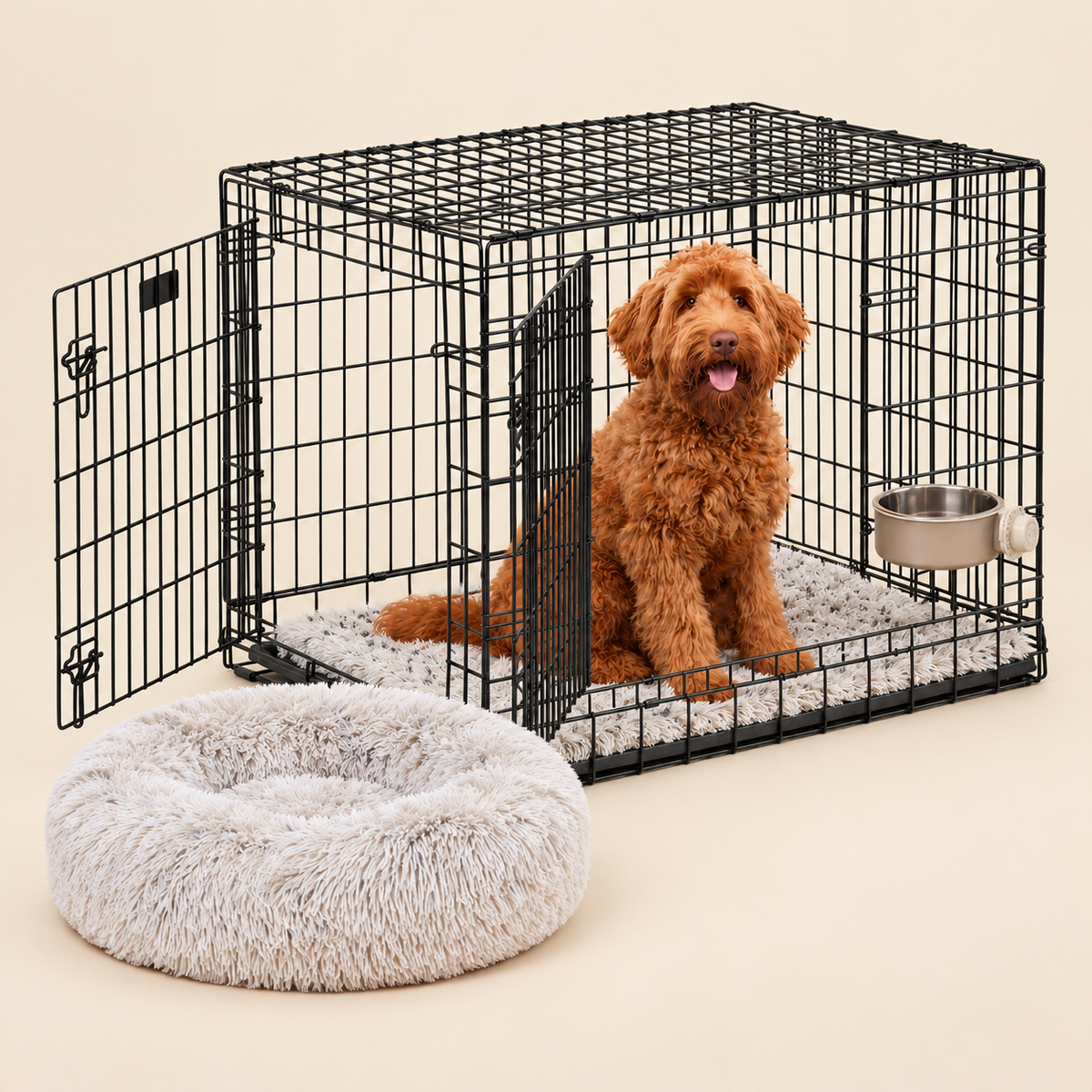 Bench voor Labradoodles Mini & Medium – 76 en 92 cm