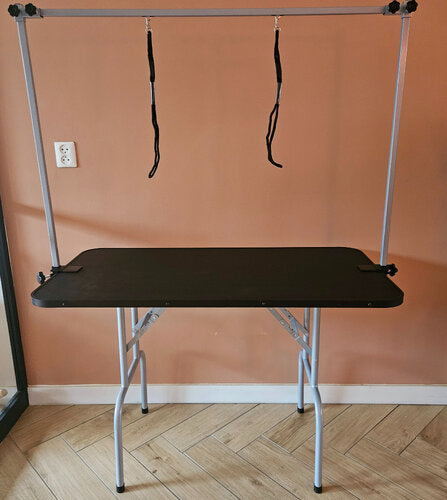 Trimtafel voor Labradoodle – Antislip Hondentrimtafel met Dubbele Trimarm