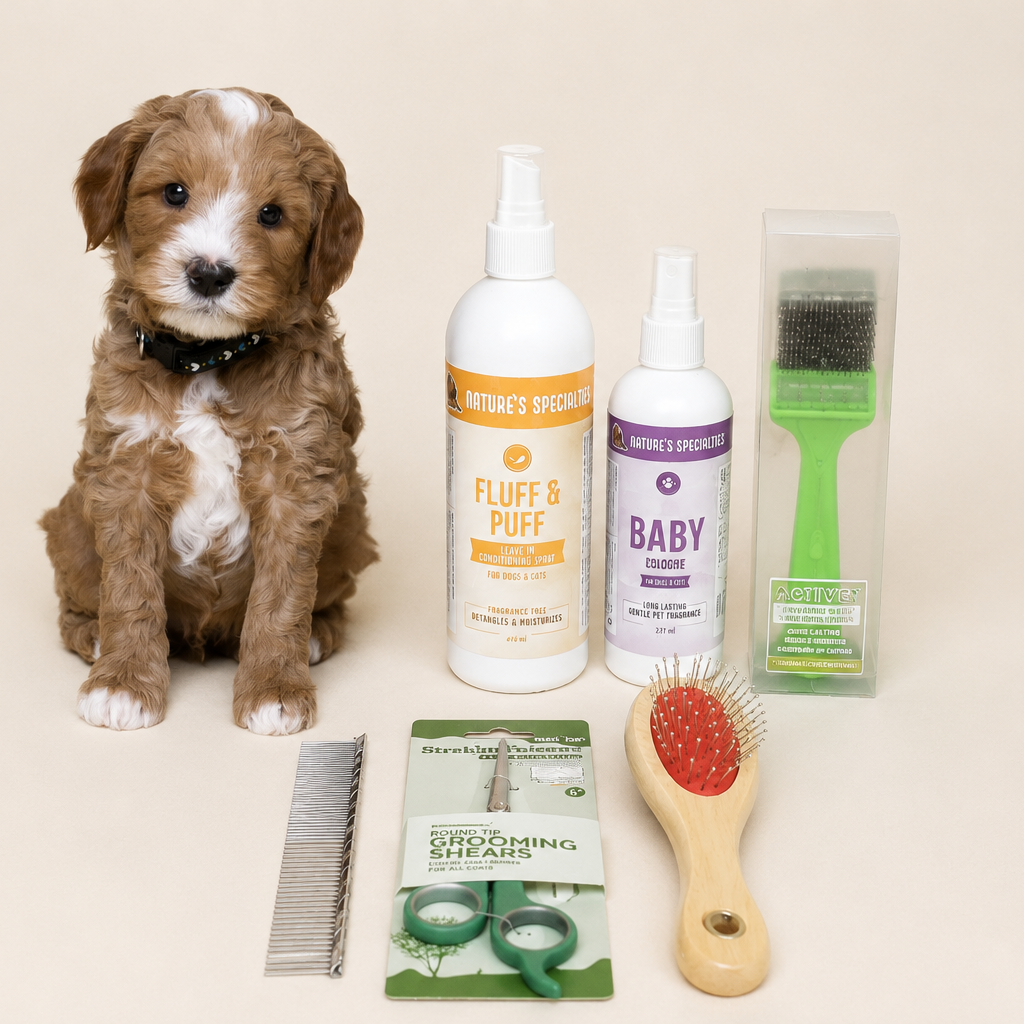 Labradoodle Vachtverzorgingspakket Complete Borstel & Verzorgingsset voor een Klitvrije Vacht