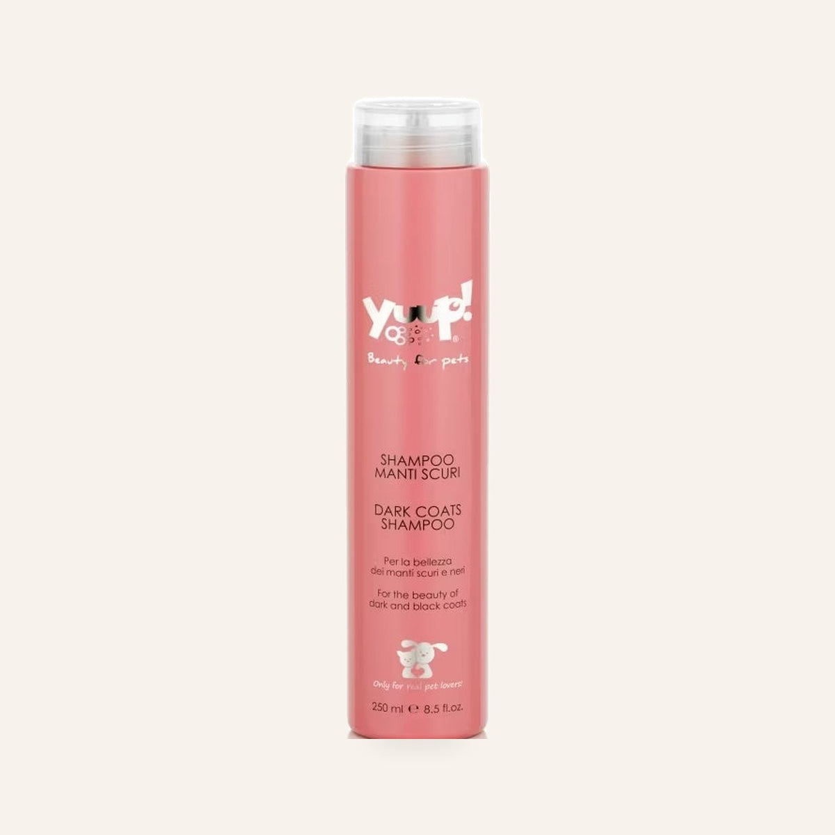 Yuup Dark Coats Shampoo 250 ml voor donkere zwarte en chocoladebruine Labradoodle en Doodle vacht